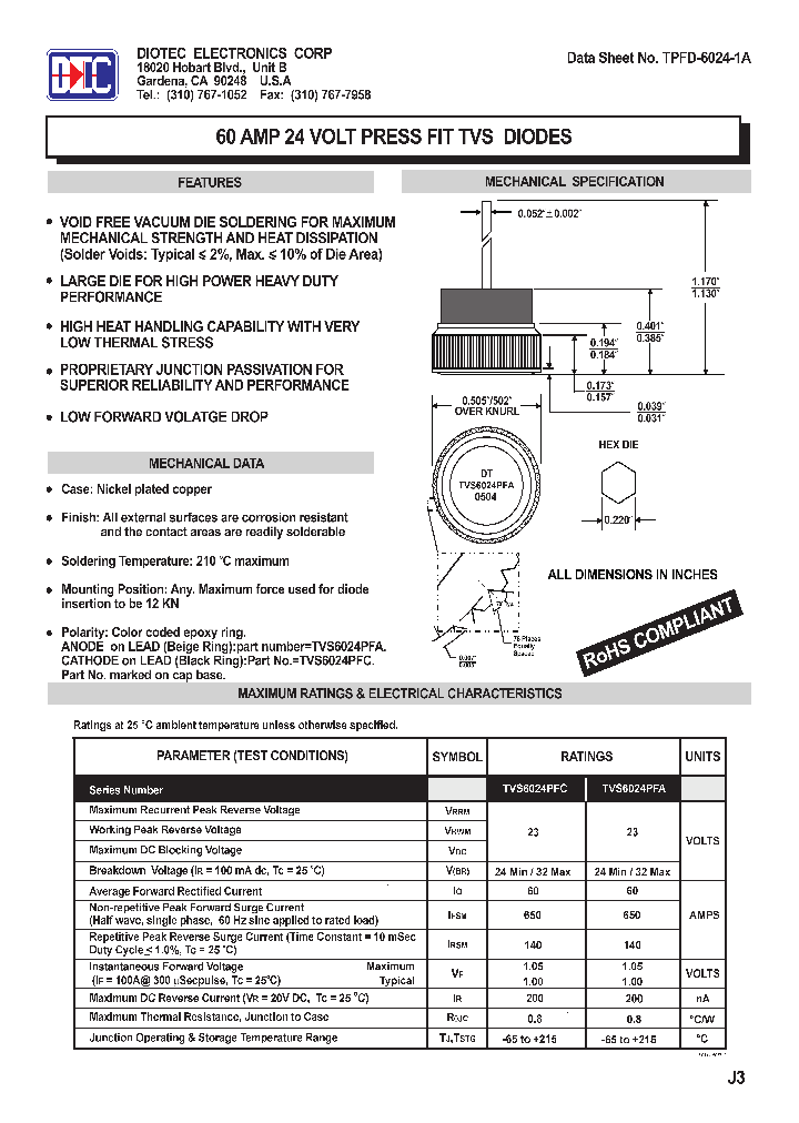 TVS6024PFA_4143734.PDF Datasheet