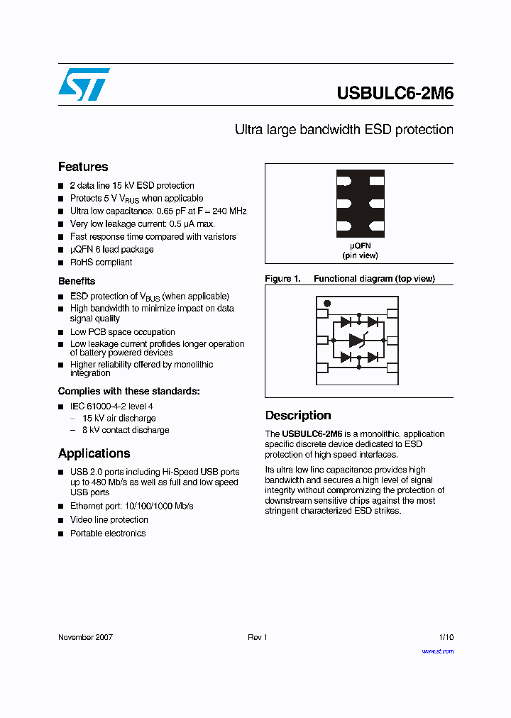 USBULC6-2M6_4156105.PDF Datasheet