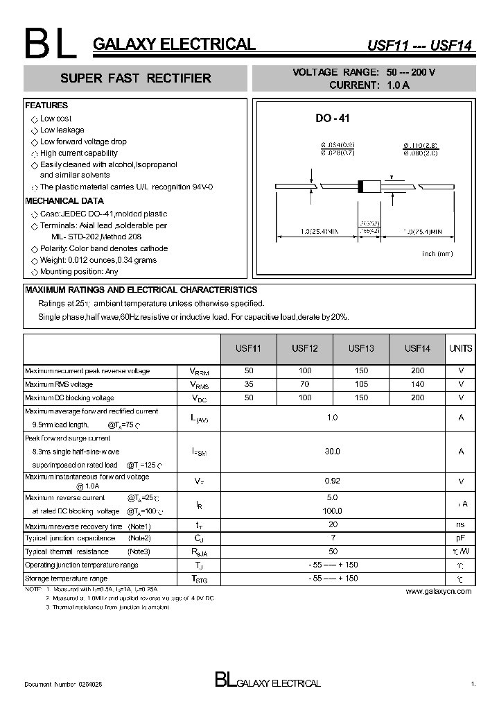 USF11_4140055.PDF Datasheet