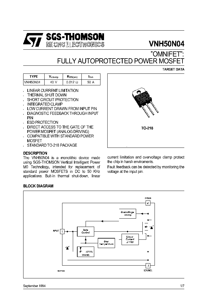 VNH50N04_4102112.PDF Datasheet