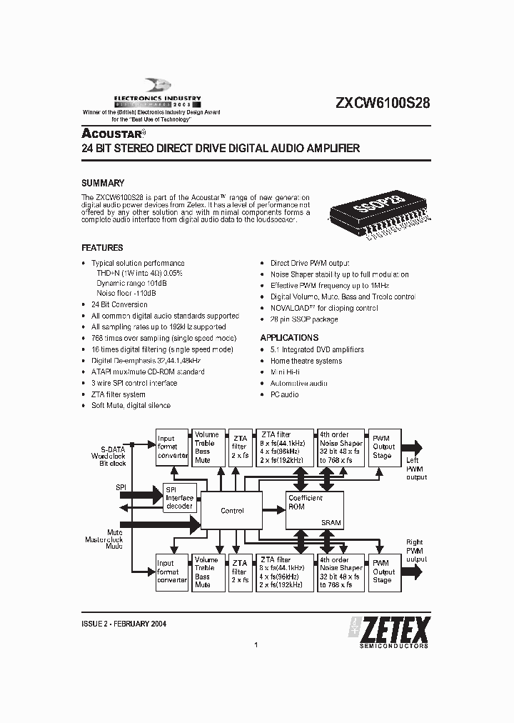 ZXCW6100S2804_4134155.PDF Datasheet