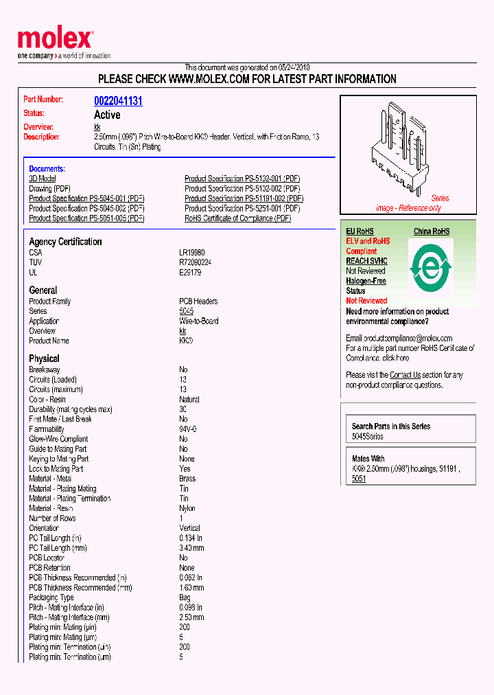 0022041131_4886979.PDF Datasheet