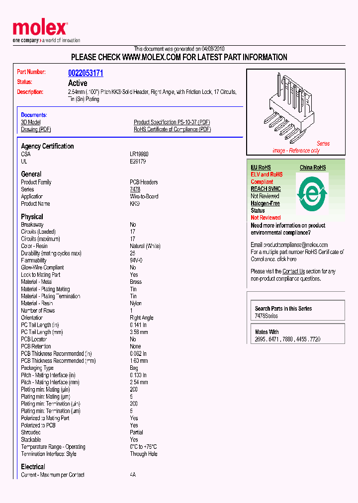 0022053171_4919005.PDF Datasheet