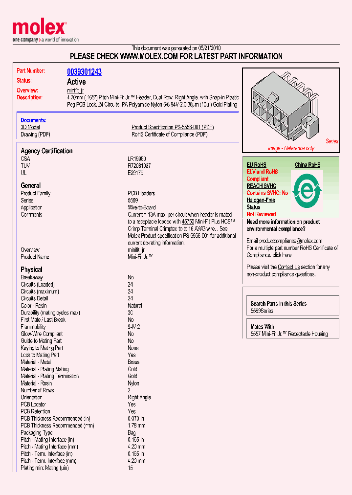 0039301243_4911959.PDF Datasheet