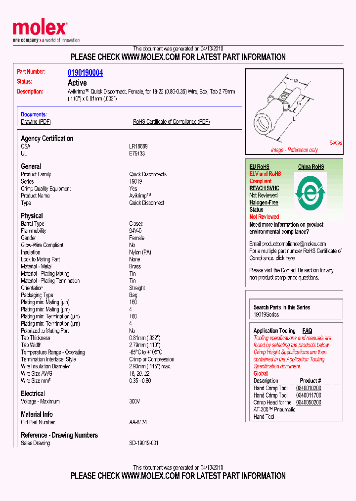 0190190004_4905032.PDF Datasheet