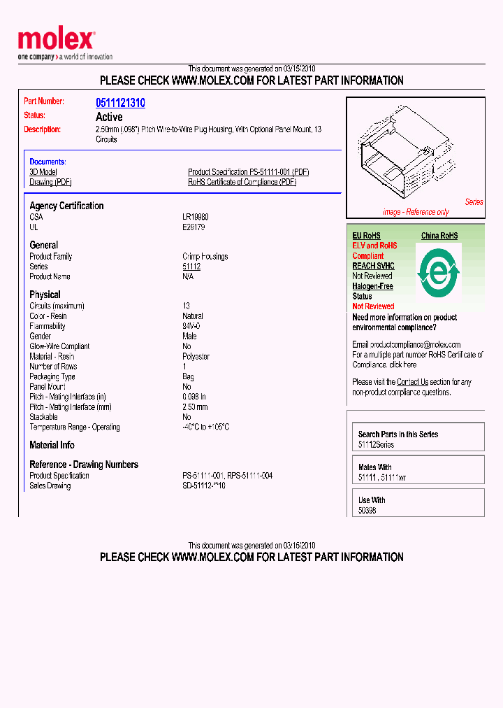 0511121310_4891629.PDF Datasheet