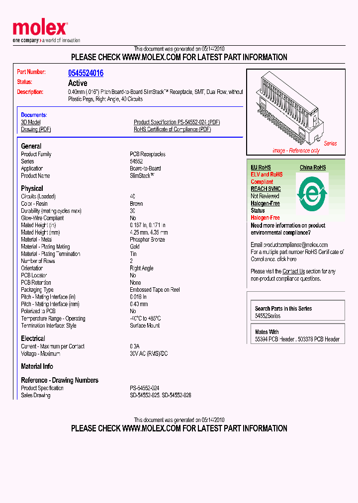 0545524016_4847993.PDF Datasheet