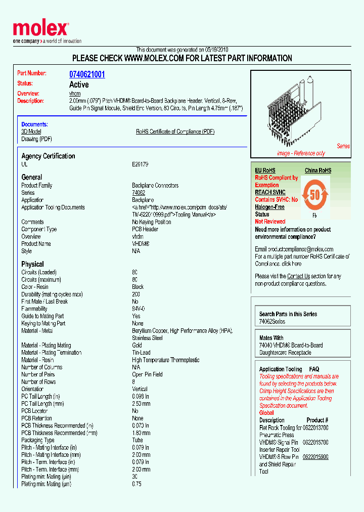 0740621001_4840640.PDF Datasheet