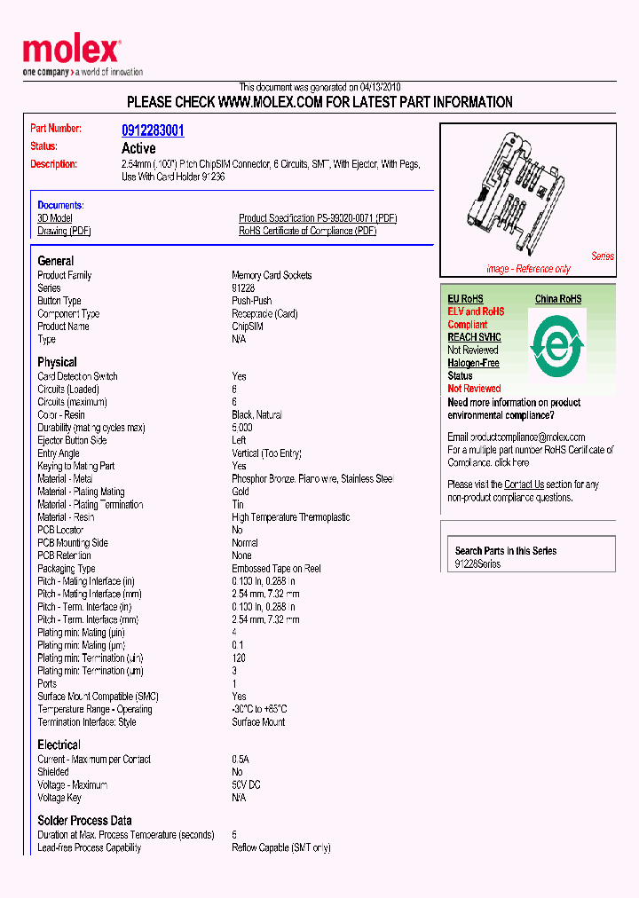 0912283001_4862721.PDF Datasheet