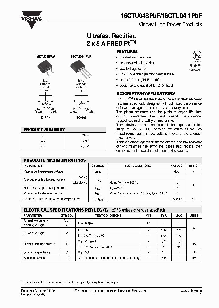 16CTU04-1PBF_4246809.PDF Datasheet