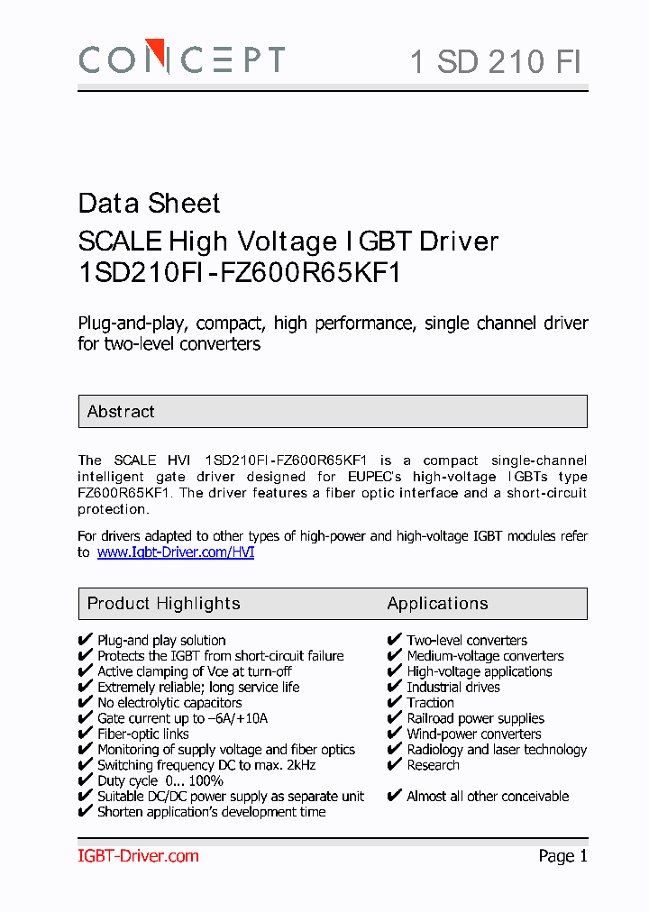 1SD210FI-FZ600R65KF1_4357736.PDF Datasheet