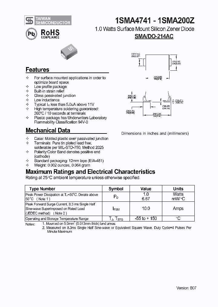 1SMA4743_4581615.PDF Datasheet