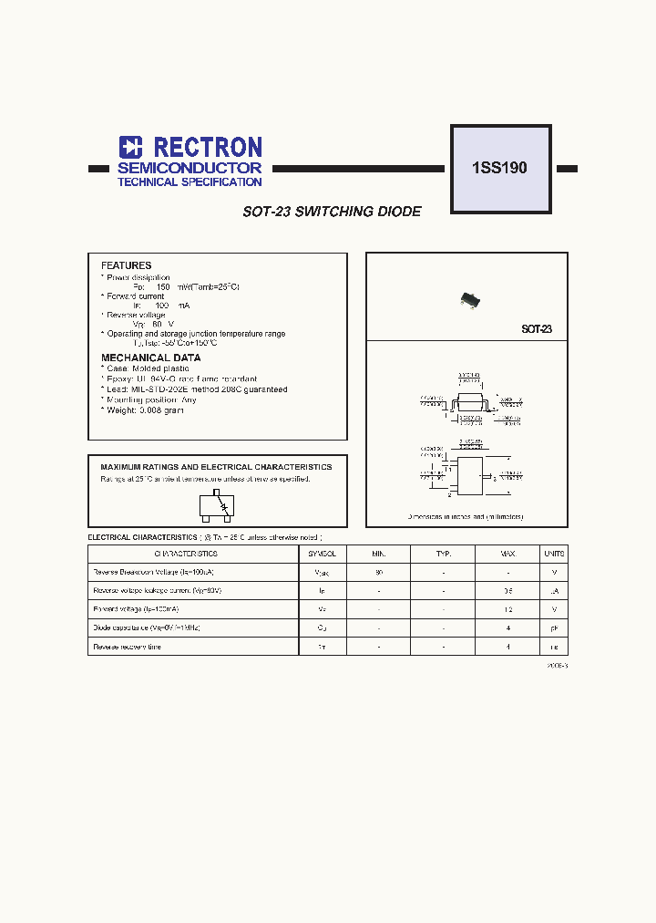 1SS190_4649477.PDF Datasheet