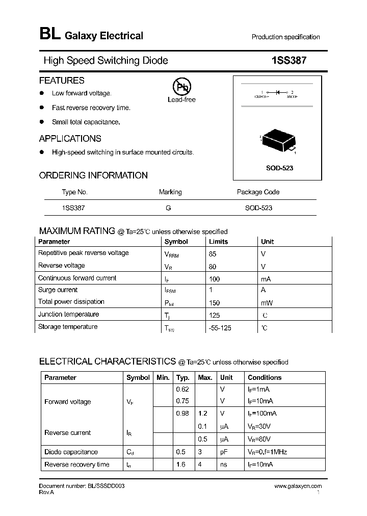 1SS387_4236108.PDF Datasheet