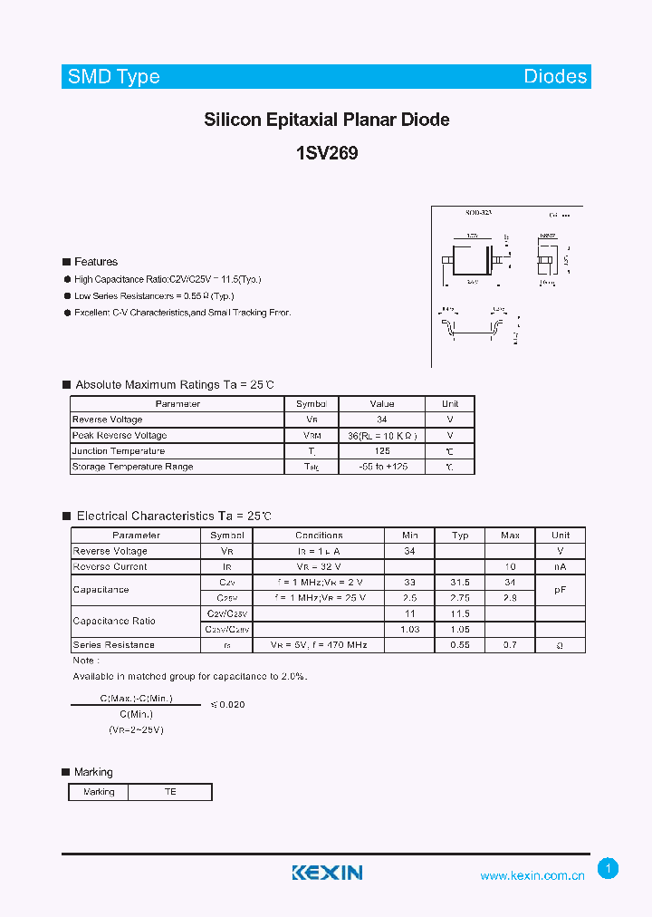 1SV269_4278600.PDF Datasheet