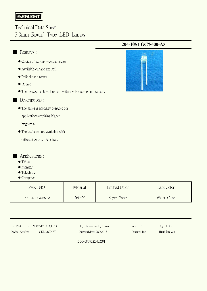 204-10SUGC-S400-A5_4780541.PDF Datasheet