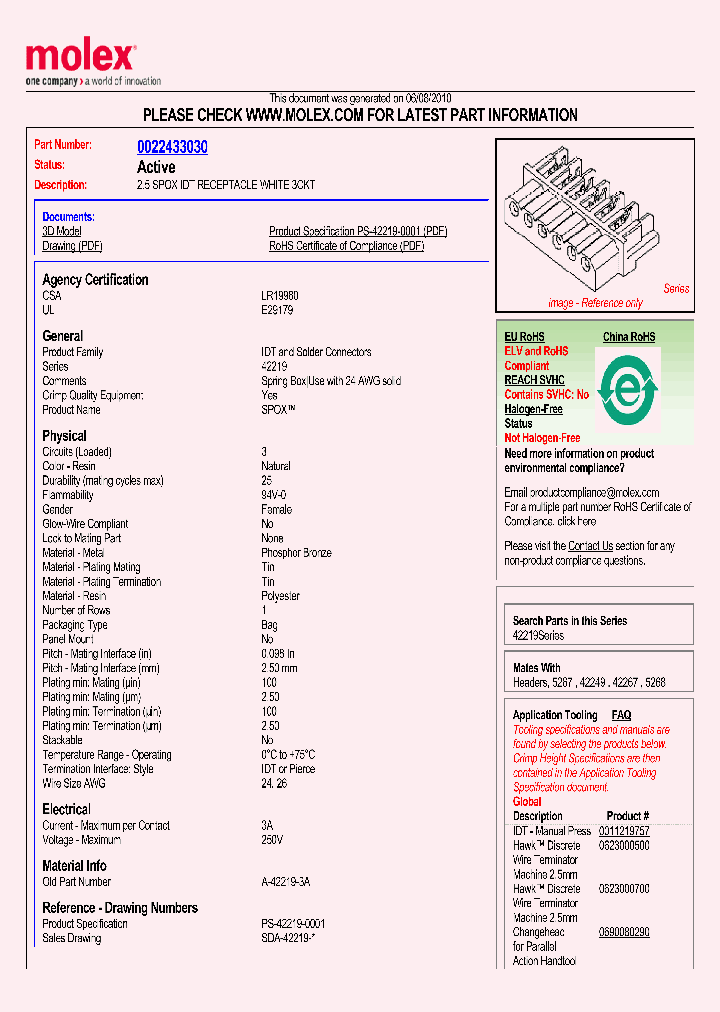 22-43-3030_4882457.PDF Datasheet