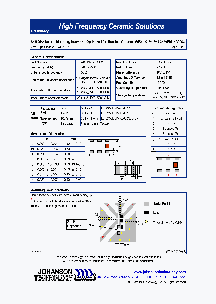 2450BM14A0002_4692411.PDF Datasheet