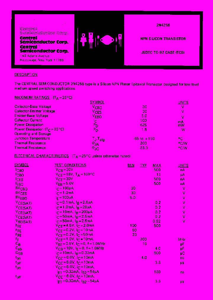 2N4256_4278884.PDF Datasheet