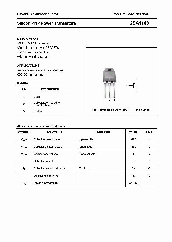 2SA1103_4398585.PDF Datasheet