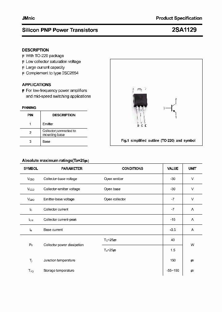 2SA1129_4507207.PDF Datasheet