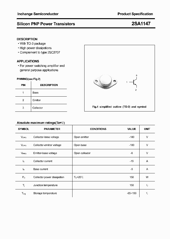 2SA1147_4313802.PDF Datasheet