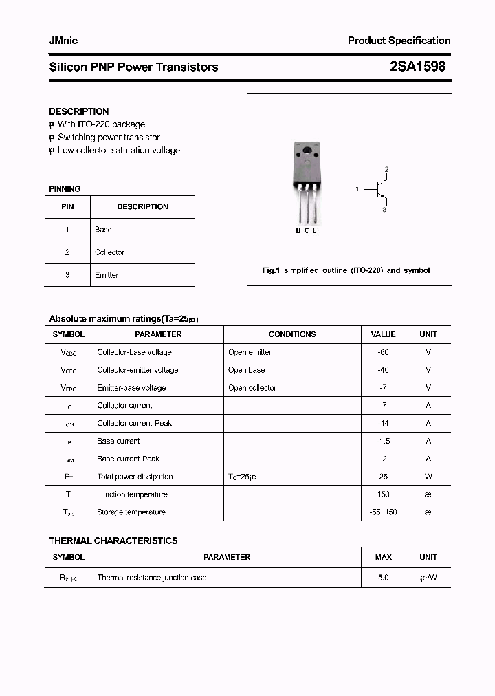2SA1598_4571880.PDF Datasheet