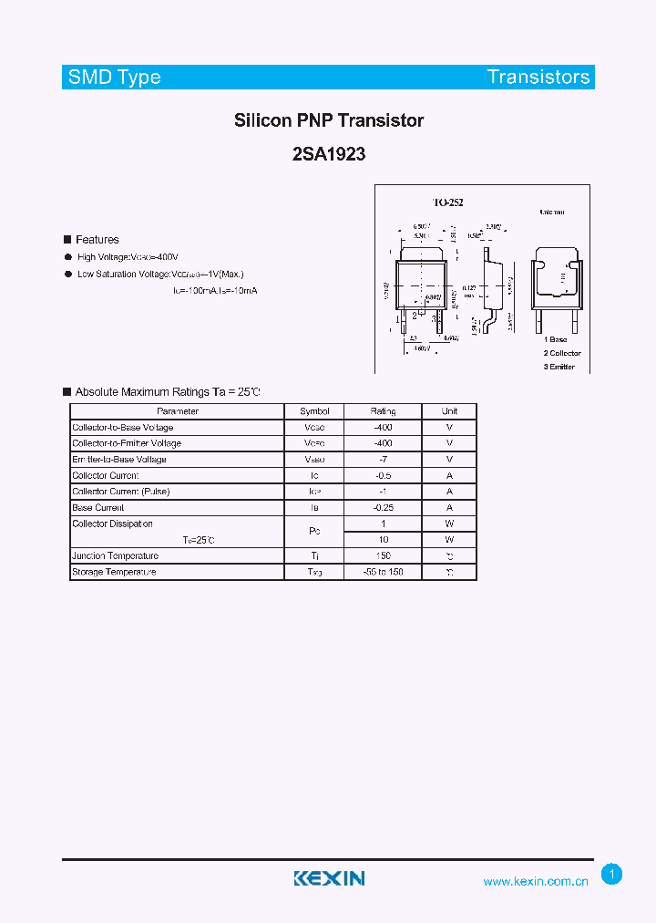 2SA1923_4340958.PDF Datasheet