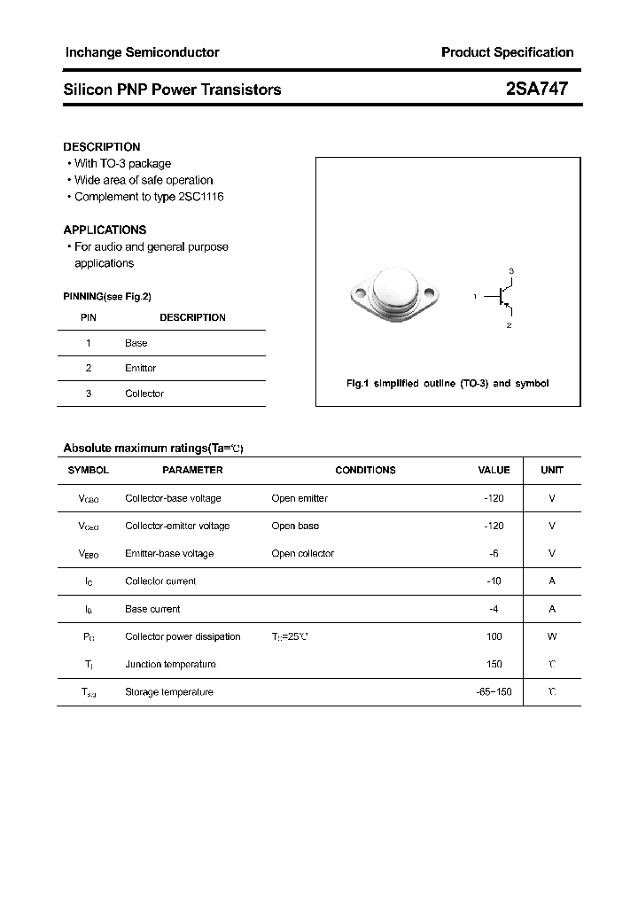 2SA747_4375202.PDF Datasheet