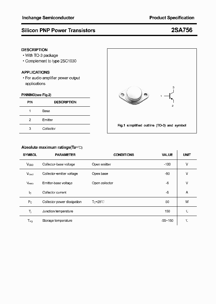 2SA756_4306039.PDF Datasheet