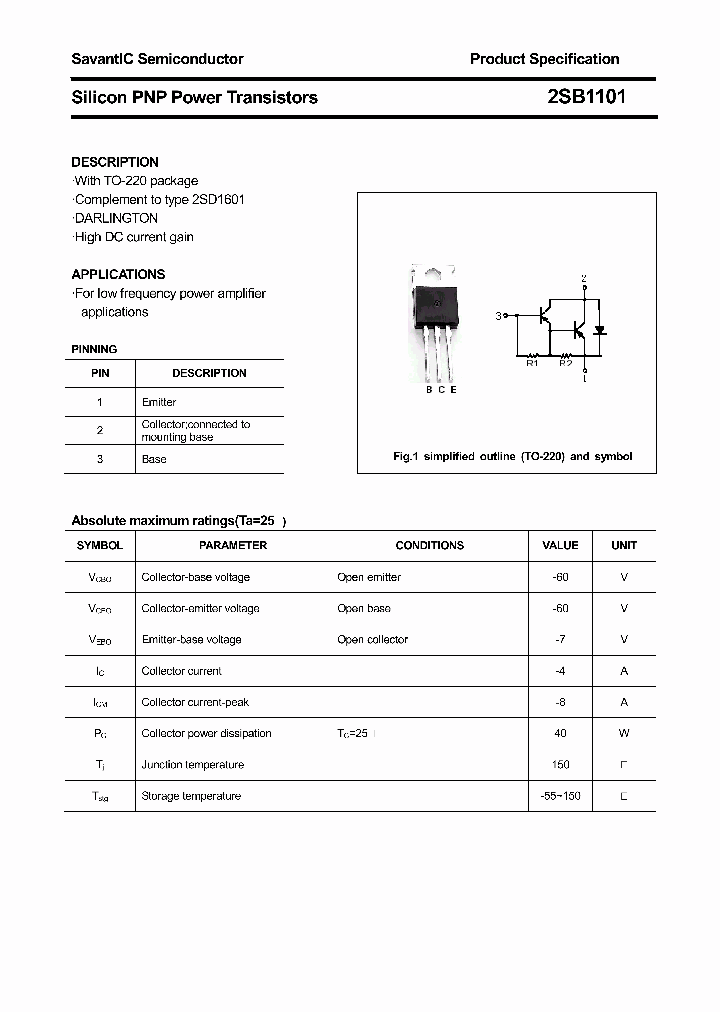 2SB1101_4396821.PDF Datasheet