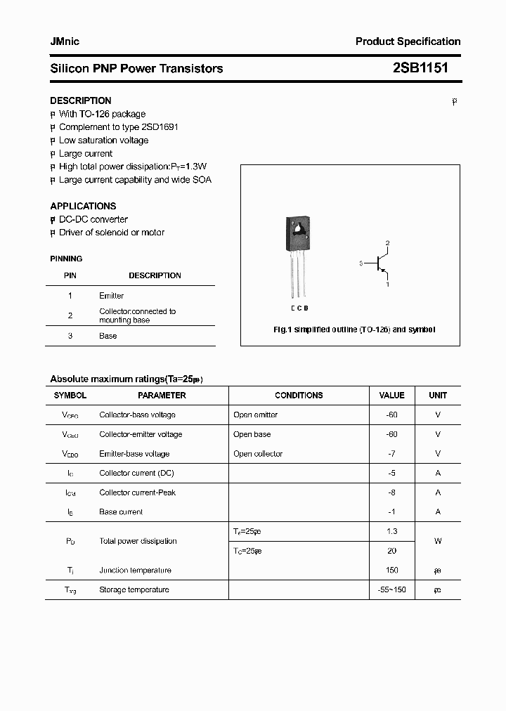 2SB1151_4447050.PDF Datasheet