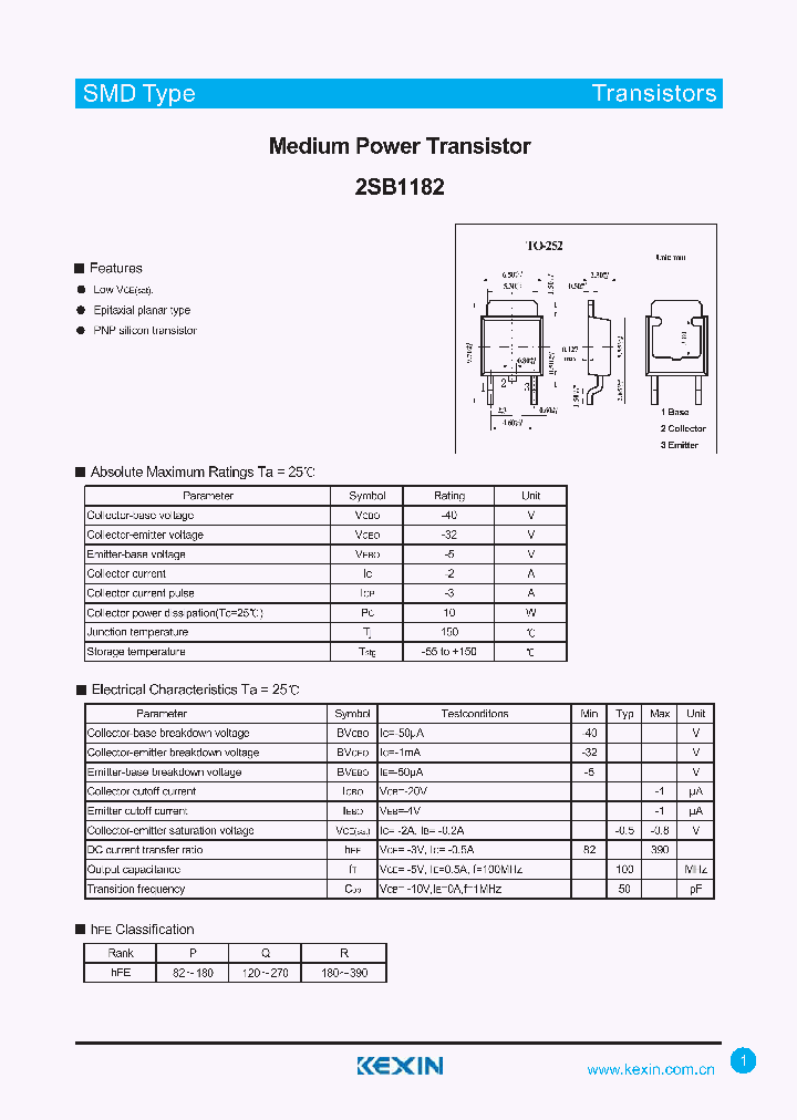 2SB1182_4346909.PDF Datasheet