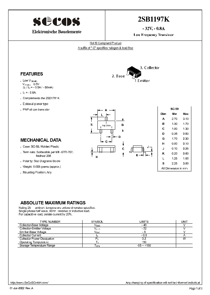 2SB1197K_4879159.PDF Datasheet