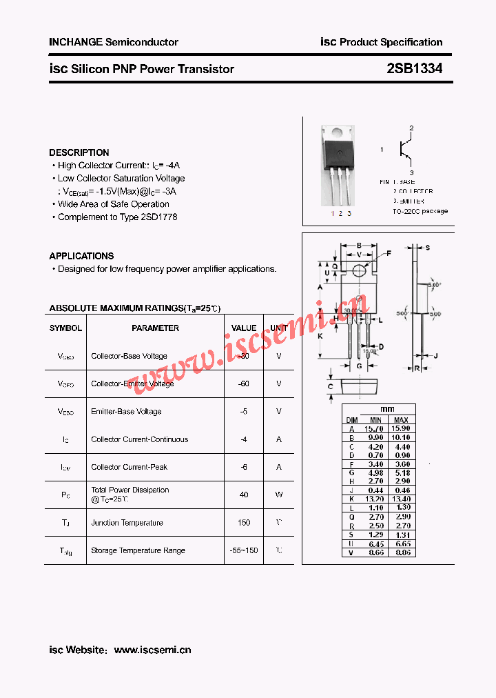 2SB1334_4418937.PDF Datasheet