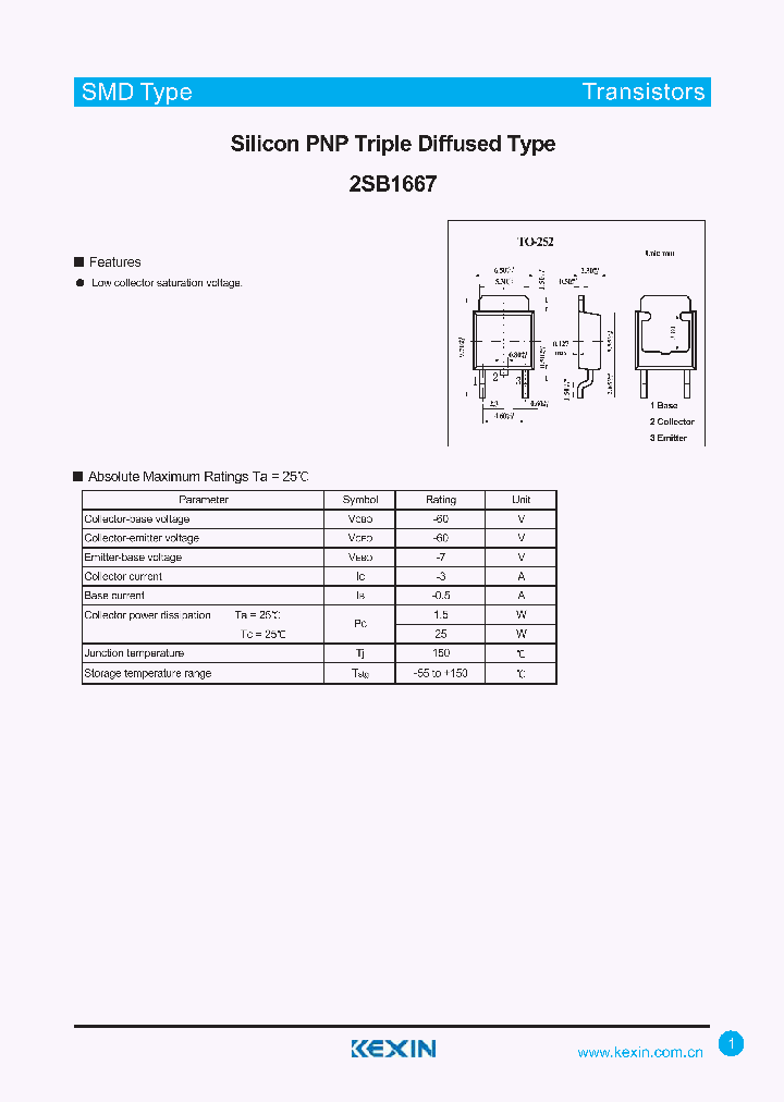 2SB1667_4276450.PDF Datasheet