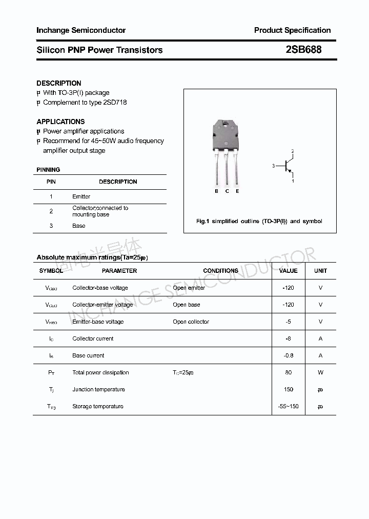 2SB688_4340338.PDF Datasheet