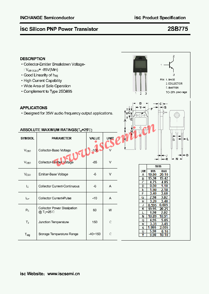 2SB775_4394793.PDF Datasheet