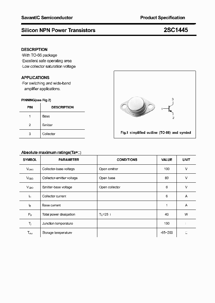 2SC1445_4375678.PDF Datasheet