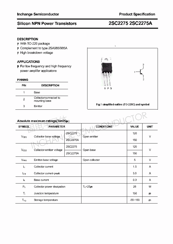 2SC2275_4292047.PDF Datasheet