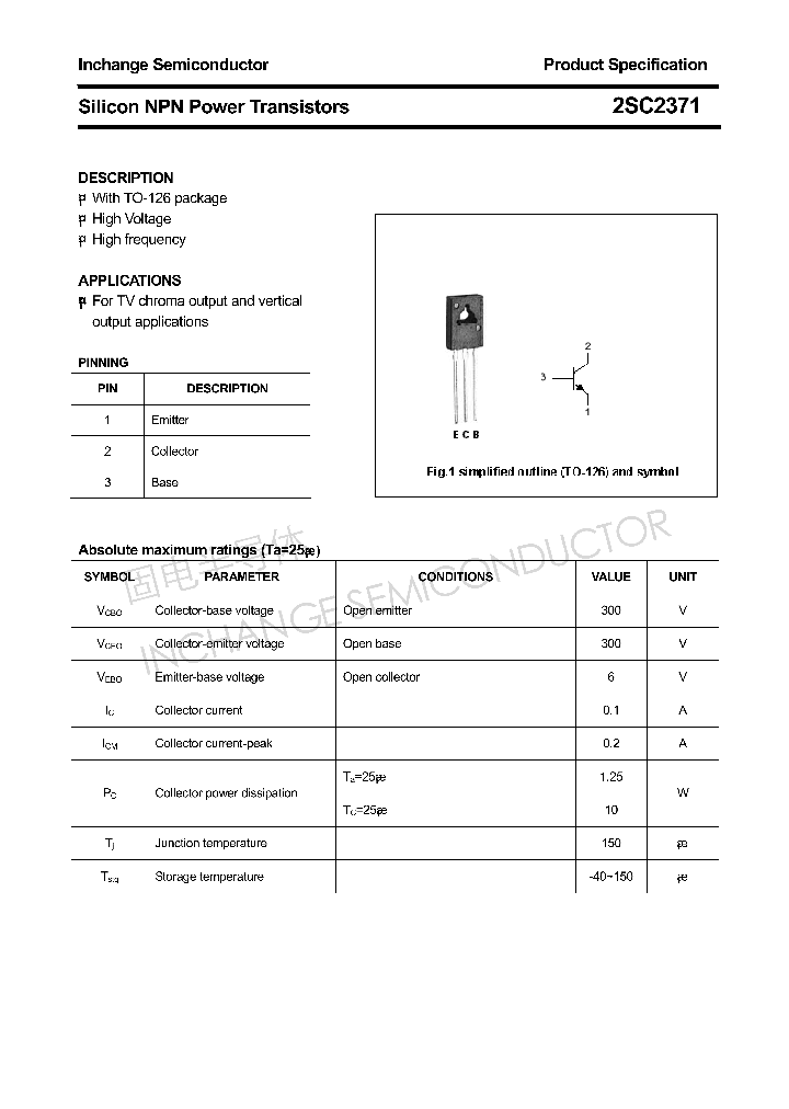 2SC2371_4301086.PDF Datasheet