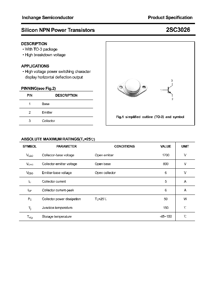 2SC3026_4454567.PDF Datasheet