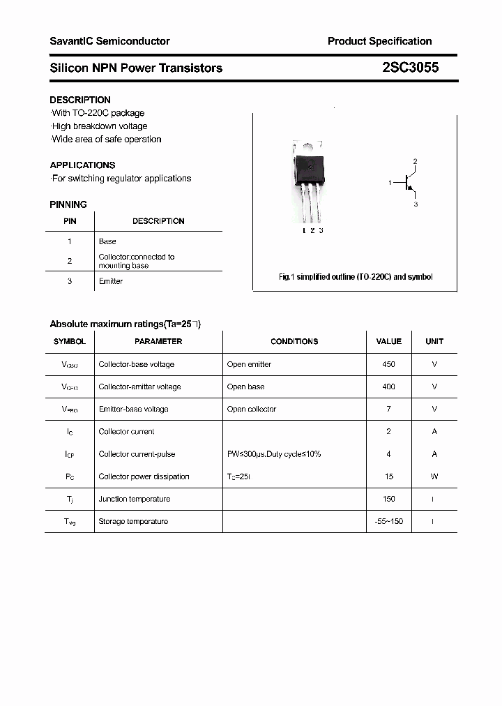 2SC3055_4378363.PDF Datasheet