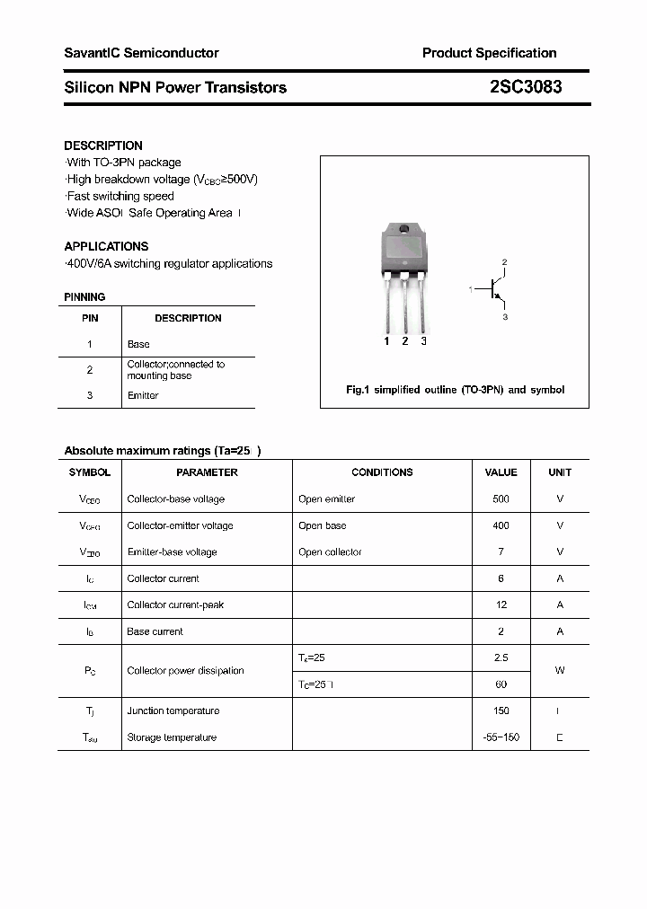 2SC3083_4418117.PDF Datasheet