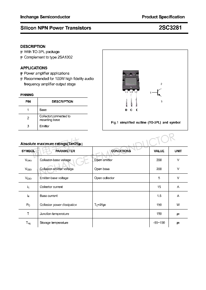 2SC3281_4310433.PDF Datasheet