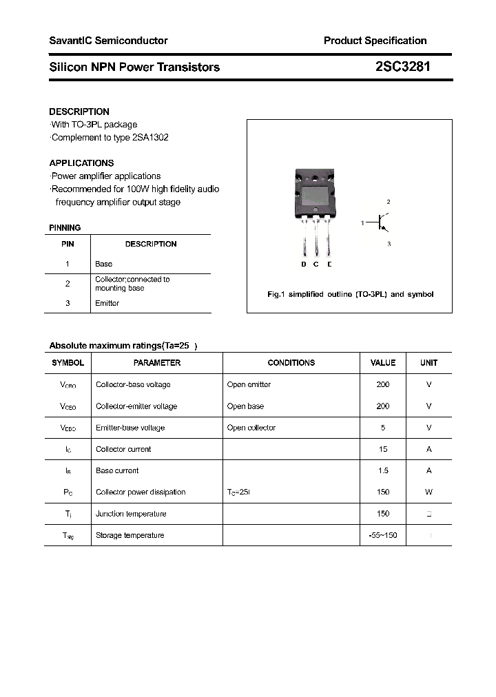 2SC3281_4391169.PDF Datasheet