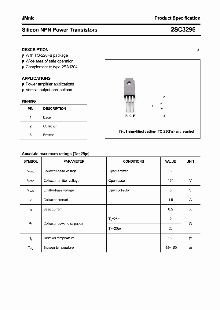 2SC3296_4778170.PDF Datasheet