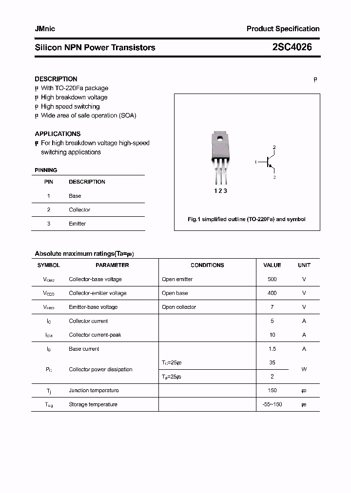 2SC4026_4727727.PDF Datasheet