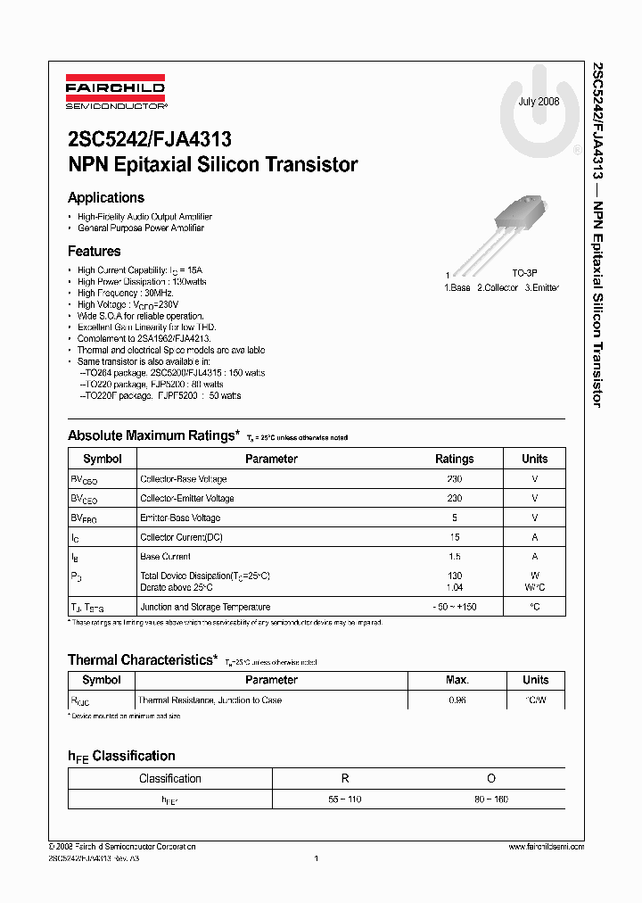 2SC5242_4327205.PDF Datasheet