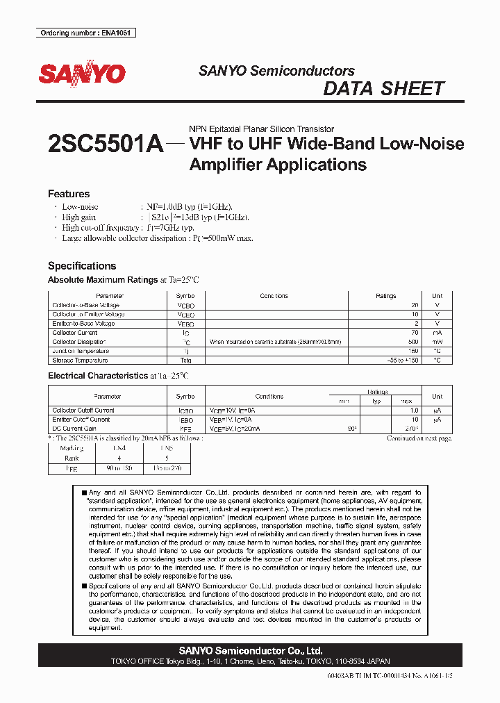 2SC5501A_4304418.PDF Datasheet